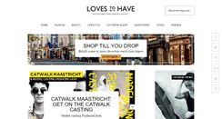 Desktop Screenshot of lovestohave.com